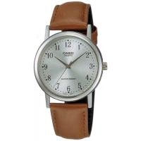 ราคา Casio Standard นาฬิกาข้อมือผู้ชาย สายหนัง รุ่น MTP-1095E-7B - สีน้ำตาล (1806205614)
