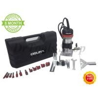 ราคา เครื่องเซาะร่อง เร้าเตอร์ ทริมเมอร์ 1/4 600วัตต์ ทริมเมอร์พร้อมชุดดอก 12ตัวชุด OSUKA รุ่น OS370 #0356 (5117155951)