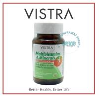 ราคา VISTRA วิสทร้า มัลติวิตามินและมิเนอรัล 30เม็ด Multivitamins & Minerals Amino (25730105620)
