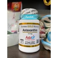 ราคา Astaxanthin 12 mg 30 เม็ด (california gold) (19435649295)