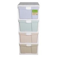 ราคา FREE HOME ตู้ลิ้นชัก 4 ชั้น ไม่มีล้อ 40x50x104 ซม. คละสี ชั้นเก็บของ เก็บเสื้อผ้า ลิ้นชักเก็บของ (8966057357)