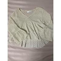 ราคา เสื้อชีฟองสไตล์เกาหลีลายจุด (3159049111)