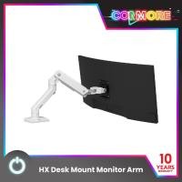 ราคา Ergotron แขนจับจอแบบตั้งโต๊ะรุ่น HX Desk Mount Monitor Arm (45-475-216) สีขาว (17082661070)