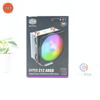 ราคา CPU AIR COOLER (ซิงค์พัดลมซีพียู) COOLER MASTER HYPER 212 ARGB P16451 (40718659180)