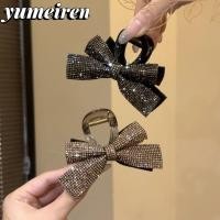 ราคา YUMEIREN กิ๊บติดผมโบว์, โรแมนติกเพชรเต็มเพชรโบว์, หรูหราหรูหราเรียบง่ายคลิปผมหางม้าสูงสวมใส่ทุกวัน (44551242808)