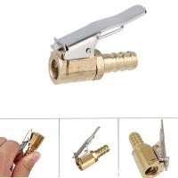 ราคา หัวเติมลม อะไหล่หัวเติมลมยางรถยนต์ทองเหลือง หัวเติมลม แบบสวมสายยาง หัวเติมลมแบบสั้น มีขนาด 8 mm (23938707203)