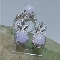 ราคา หยก หยกพม่า เซทหยกสีม่วงลาเวนเดอร์ (25740043768)