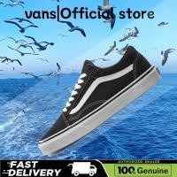 ราคา ♞,♘【ของแท้ 100%】 Vans Old Skool สีดำและสีขาว สตรีทสไตล์ ทรงเตี้ย รองเท้าผ้าใบ ยูนิเซ็กส์ （พร้อมส่ง (41662518471)