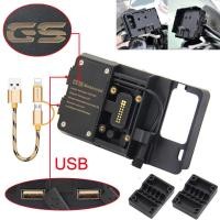 ราคา Yโทรศัพท์มือถือ USB Bracket รถจักรยานยนต์ USB ชาร์จสำหรับ R1200GS F800GS ADV F700GS R1250GS CRF 1000L F850GS F750GS (26866083330)