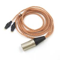 ราคา 16 Core สายหูฟังสําหรับ Sennheiser HD580 HD600 HD650 HDxxx HD660S HD58x HD6xx หูฟังอัพเกรดสายสัญญาณเสียง (49200400787)