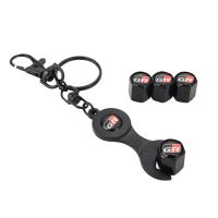 ราคา 1ชุด (4อัน)จุกปิดลมยาง GR Sport สติกเกอร์ โลโก้จุ้บลมยาง จุกลมยางรถยนต์ โตโยต้า จีอาร์ พวงกุญแจรถยนต์Toyota Gazoo Racing Fortuner Avanza Yaris Vios Innova (20090107257)