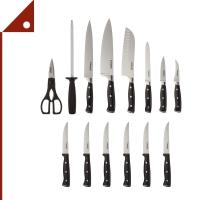 ราคา Cuisinart : CSNC77BTR-15P* ชุดมีดทำครัว Triple Rivet 15 piece Collection Cutlery Block Set, Black (42803953273)