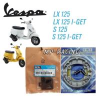 ราคา ผ้าเบรคเวสป้า (Vespa) รุ่น LX/S/LXV-125/150 หน้า(ดิสก์เบรค)/หลังดั้มเบรค(แยกซื้อได้) (23651463262)