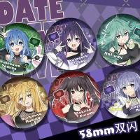 ราคา ออกเดท Battle อะนิเมะอะนิเมะ 58 มม. Double Flash Badge Dating Battle อะนิเมะ Toka Toka Tokisaki Crazy สามสี่ Ito ชื่อ Badge Dating Battle อะนิเมะ 58 มม. Double Flash Badge20250919 (40019884027)
