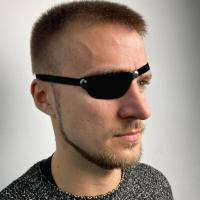 ราคา เดือน * ผู้ชายยุคนูนตาแพทช์วินเทจหนังตาครอบคลุมโจรสลัดตาแพทช์ (29642906041)