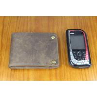 ราคา ❤ วินเทจม้าบ้าหนังกระเป๋าสตางค์ผู้ชาย Bifold กระเป๋า (29156034676)