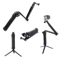 ราคา ไม้ 3 Way Gopro Three-way Tripod แขนยี่น มือจับ ขาตั้งกลัอง Gopro / Xiaomi / SJCAM (824796340)