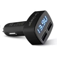 ราคา KK Racing 4 in 1 ที่วัดโวลท์ วัดอุณหภูมิในรถ ช่องชาร์จ USB เสียบช่องไฟจุดบุหรี่ (มาตราฐาน) (1759632128)