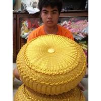 ราคา หมอนฟักทอง หมอนรองแขนรับไหว้ หมอนแต่งงาน หมอนงานบุญ หมอนงานบวช หมอนฟักทองงานบวช ขนาด18นิ้ว คู่ละ1200บาท (4355202351)