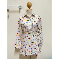 ราคา มือ2❗️ชุดเซท กางเกงขาสั้นกระโปรง เสื้อแขนยาว ขาว ลายPlayboy ไซด์ S รหัส ค9 (21390835496)