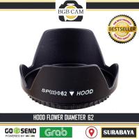 ราคา เส้นผ่านศูนย์กลางฮูดเลนส์ 62 มม. / 62 มม. ฮูดดอกไม้ DSLR Canon Nikon Sony (40070847147)