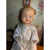 ราคา ตุ๊กตาโบราณวินเทจเด็กชายขี้เลื่อย (54250582299)