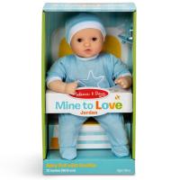 ราคา ของแท้ USA[เบบี้ ช. 12"] รุ่น 31712 ตุ๊กตาเบบี๋เด็กผู้ชาย พร้อมจุ๊บและหมวก Melissa & Doug Baby Jordan 12-Inch Baby D (22759398010)