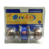 ราคา BEN-LEY ลูกบิดประตู ไส้ทองเหลืองแท้ แข็งแรงทนทาน สีรมดำ (2295470377)