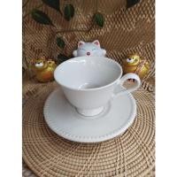 ราคา ชุดกาแฟพร้อมจานรองสีขาวขอบจุด ชุดกาแฟเซรามิค แก้วกาแฟเซรามิค (19118114915)
