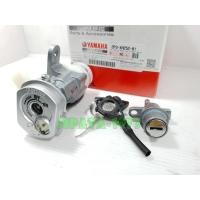 ราคา (Spark RX) ชุดสวิทช์กุญแจชุดใหญ่ Yamaha Spark RX (รุ่นมีฝานิรภัย) แท้ (4414837157)