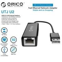 ราคา ORICO UTJ-U2 Usb เป็น Ethernet Usb 2.0 อะแดปเตอร์เครือข่ายอีเธอร์เน็ตที่รวดเร็ว (40505722036)