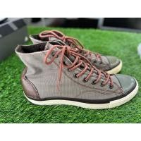 ราคา รองเท้ามือสองของแท้ งานผ้าหุ้มข้อ สีเขียวขี้ม้า เท่ๆ สวย เบอร์ 43 ยาว 28 ซม. พื้นเต็มๆตามรูป เท้า 44 ใส่ได้ (29068298872)