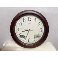 ราคา นาฬิกาแขวน citizen Quartz 8MG697-0 กรอบไม้มือสอง (25994008751)