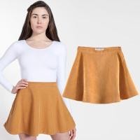 ราคา American Apparel Circle Skirt กระโปรงสั้น สีเหลือง พร้อมส่ง (944304216)
