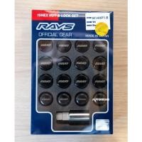 ราคา น๊อตล้อ Rays ของแท้ สีดำ เกลียว M14 1.5 Made in Japan (M14) (24601146859)