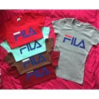 ราคา (มีบริการเก็บเงินปลายทาง) เสื้อยืดรัดรูป ลาย FILA (1308493734)