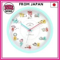 ราคา [ของแท้ส่งตรงจากญี่ปุ่น ] Tsujiseru นาฬิกาแขวนผนังซานริโอ ไอคอน วอลล์คล็อก สีเขียวอ่อน เส้นผ่านศูนย์กลาง 30 ซม. ระบบอะนาล็อก เงียบ เข็มวินาทีหมุนต่อเนื่อง ตัวละคร 2926255 (51200159851)