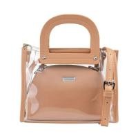 ราคา กระเป๋าสะพายข้างผู้หญิง แบรนด์ F.O.F สีน้ำตาลเหลือง ของใหม่ (4810332908)