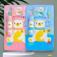 ราคา Nuebabe ชุดเบาะที่นอนเด็ก Cozy ขนาดใหญ่ มีหมอนหลุม+หมอนข้าง รุ่น CA0012 (23535874903)