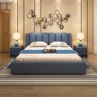 ราคา Bubble Bed หัวเตียง ฐานเตียง เลือกสีผ้าหนังได้ โครงไม้จริงแข็งแรงทนทาน (2666420968)