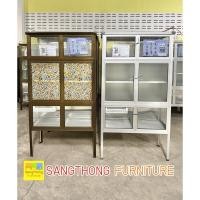 ราคา ตู้กับข้าว 3 ฟุต ตู้กับข้าวอลูมิเนียม 90 ซม. 6 ประตู ส่งฟรี อ.เมือง ชลบุรี ตจว.ทักแชท (6066402359)