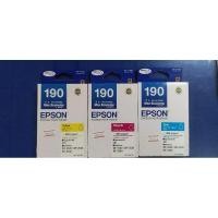 ราคา หมึก EPSON 190 (C M Y) ของแท้ ไม่มีสีดำ (23853866412)
