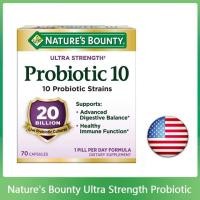ราคา (Exp.10/2026)Nature's Bounty Ultra Strength Probiotic 10 70 Capsules (40056331798)