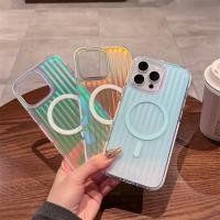 ราคา เลเซอร์ RIMOWA ลูกฟูกกระเป๋าเดินทางแม่เหล็กเคสโทรศัพท์ Iphone สําหรับ 16 13 14 15 Pro Max Ip โทรศัพท์มือถือปลอกกันกระแทกฝาหลัง (26315973052)