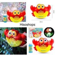 ราคา เครื่องเป่าฟองสบู่BUBBLE CRAB ปูเป่าฟองสบู่ ของเล่นอาบน้ำเด็ก เครื่องเป่าฟองสบู่ของเล่นเด็ก มีเสียง มีไฟ (23344228892)