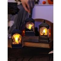 ราคา halloween ตกแต่ง ฮาโลวีน โคมไฟน้ำมันพกพาส่องสว่าง สำหรับตกแต่งวันฮาโลวีนและวันหยุด อ่อนโยนและปลอดภัย เป็นของขวัญที่เหมาะสมสำหรับเด็ก (42121962424)