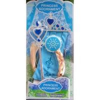 ราคา ชุดเจ้าหญิงเอลซ่า มีถุงมือ มงกุฎ คฑา ผม สินค้าส่ง (6072618786)