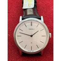 ราคา SEIKO 24 Jewels cal 2220 A ระบบไขลาน ตัวเรือนสแตนเลส นาฬิกาผู้ชาย มือสองของแท้ (26705051167)
