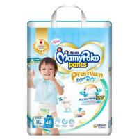 ราคา มามี่โพโค แพ้นท์ พรีเมี่ยม เอ็กซ์ตร้า ดราย กางเกงผ้าอ้อม ขนาด XL 12-17กก. สำหรับเด็กชาย 46 ชิ้น (5531986581)