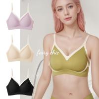 ราคา ชุดชั้นในซัพพอร์ตนุ่มไร้รอยต่อ สปอร์ตบรา No Wire Comfort Bra (29564654355)